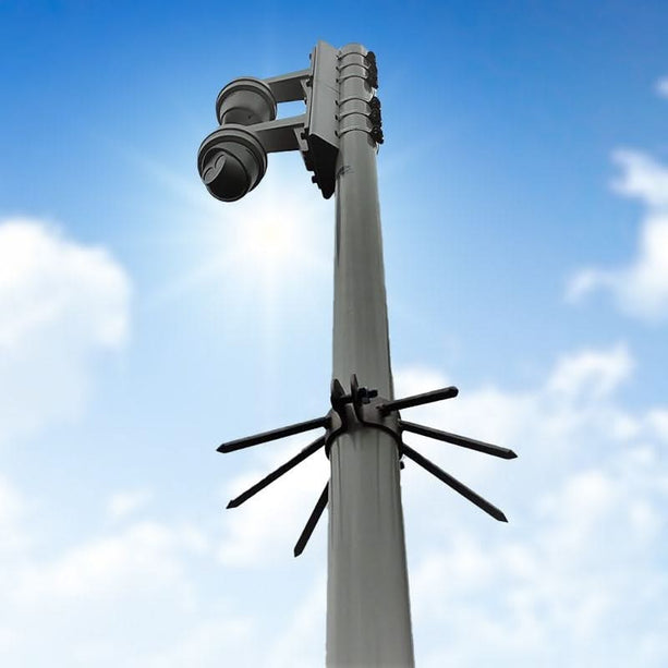 Système d'alarmeExpert.fr Support anti-escalade 90mm