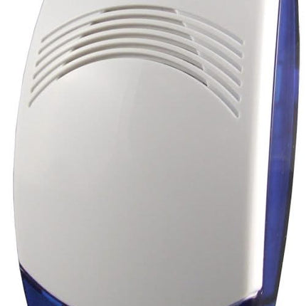 Alarm SystemExpert.de Verdrahtete Innensirene mit blauem LED-Blitz, 12V