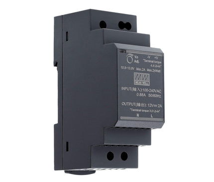 AlarmsystemExpert.de AlarmsystemExpert.de Gürteltransformator 12V DC für z.B. Video-Türklingel Ajax Doorbell & Hikvision KV6113 (DC-Stromversorgung)