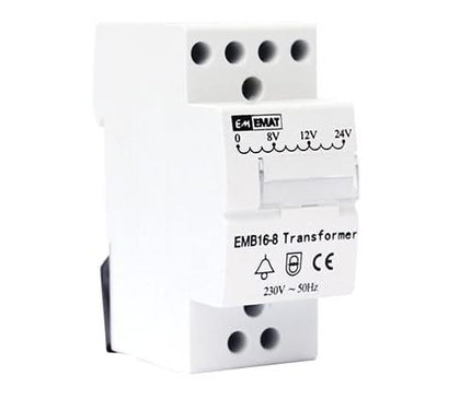 Alarm SystemExpert.nl Alarm SystemExpert.nl Belt transformer 8V-12V-24V AC, suitable for video doorbells among others