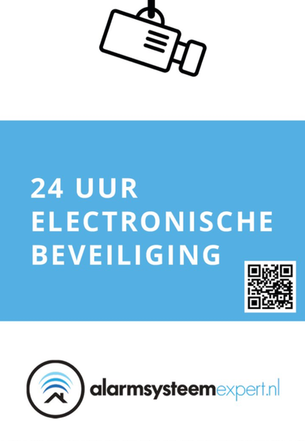 AlarmsysteemExpert.nl AlarmsysteemExpert.nl Beveiliging sticker