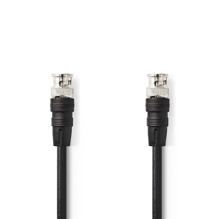 AlarmsysteemExpert.nl AlarmsysteemExpert.nl BNC-Videokabel BNC Male - BNC Male 2,0 m  Zwart