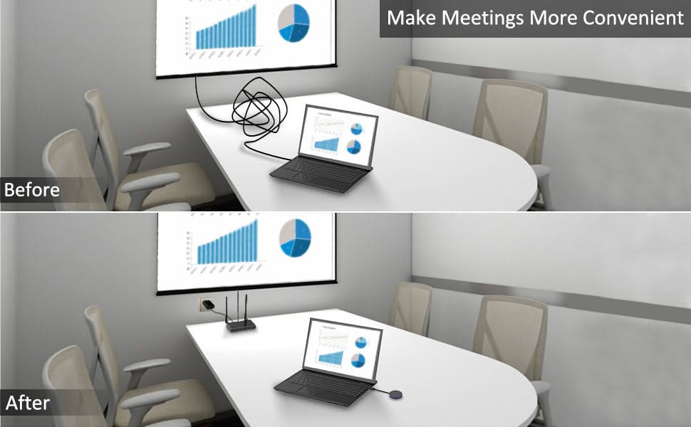 Alarm SystemExpert.co.uk Émetteur et récepteur Hdmi sans fil 4K/30Hz.