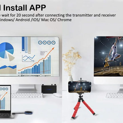 Alarm SystemExpert.de Alarm SystemExpert.de Wireless Hdmi Transmitter And Receiver 4K/30Hz.