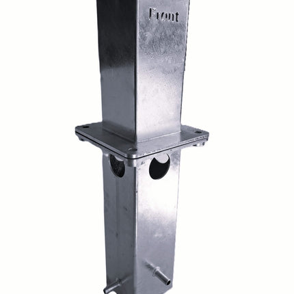 AlarmsystemExpert.de AlarmsystemExpert.de Fundamentsockel + Montagefuß für Gegensprechsäule 15x15cm
