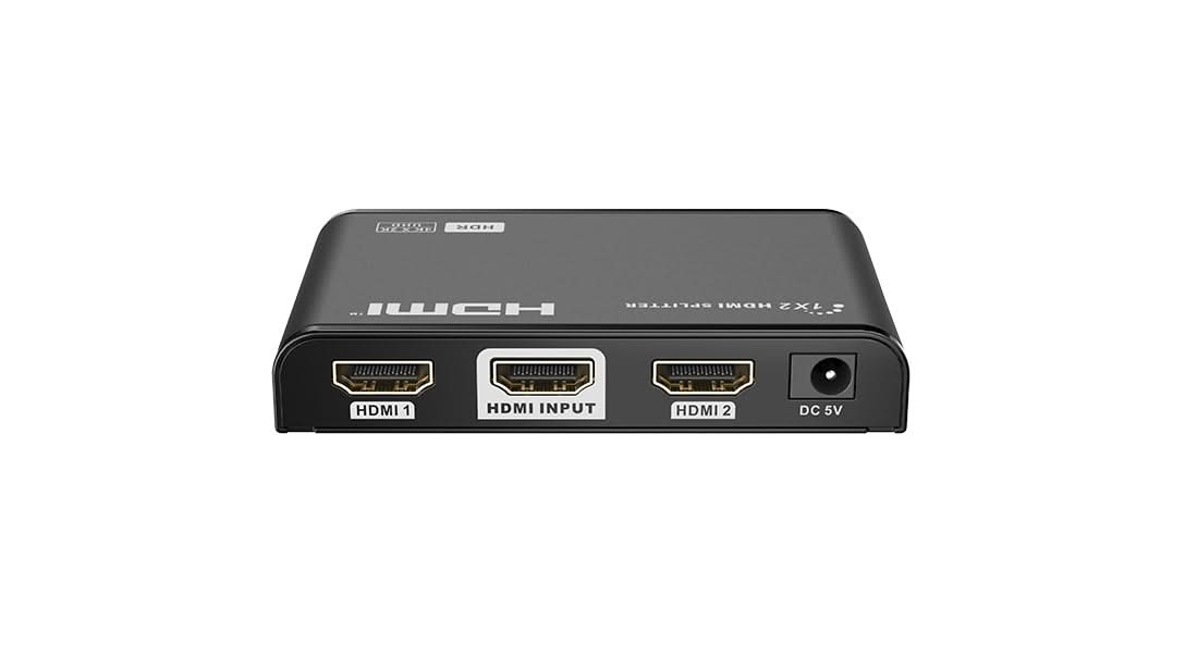Alarm SystemExpert.fr Alarm SystemExpert.fr Répartiteur HDMI 2 ports, 4K 60Hz UHD