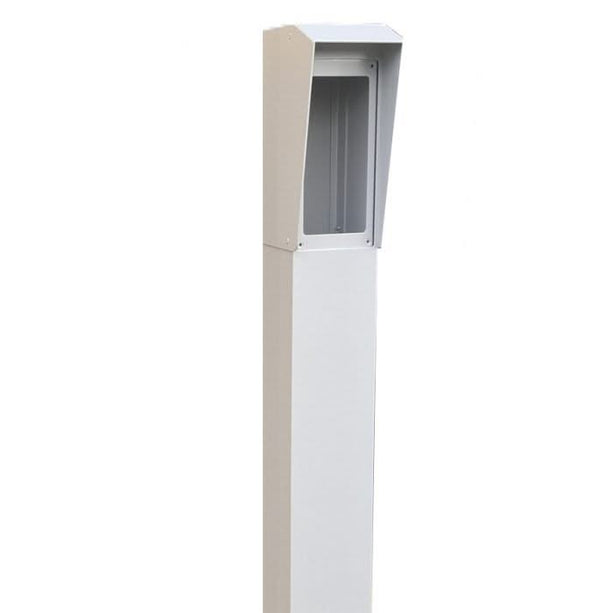AlarmanlageExpert.de Sprechsäule 230cm, 15x15cm Doppellagig pulverbeschichtet