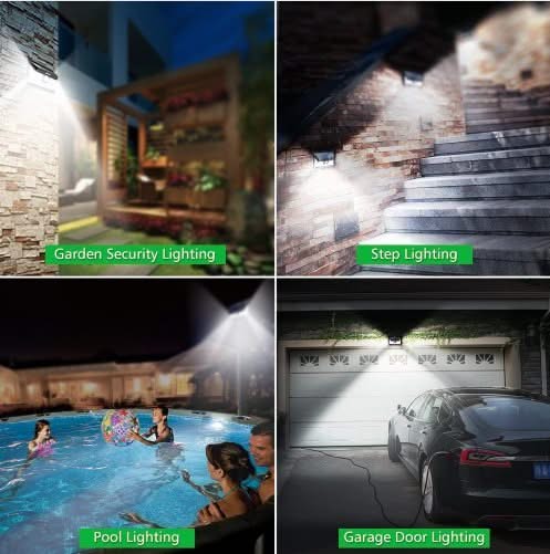 Alarm SystemExpert.fr Alarm SystemExpert.fr Projecteur extérieur LED avec capteur (sans fil)