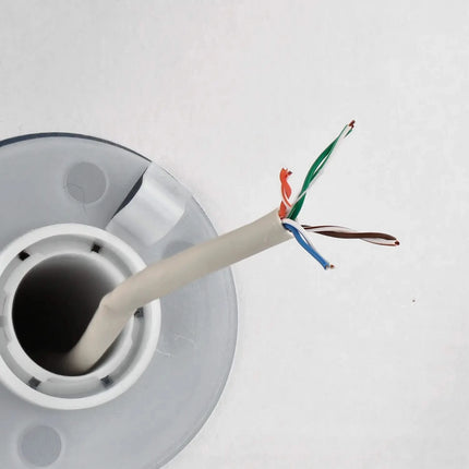 Alarm SystemExpert.nl Alarm SystemExpert.nl Netzwerkkabel CAT5e UTP, 305 mtr, Massive Adern CCA, Innenkabel