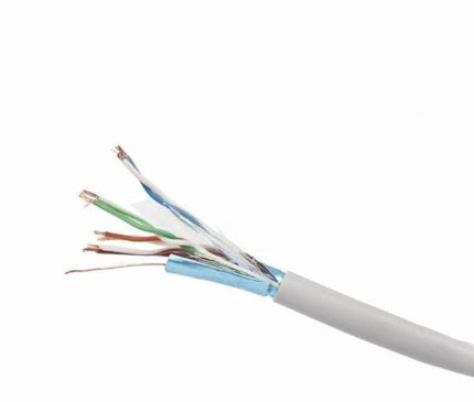 Alarm SystemExpert.nl Alarm SystemExpert.nl Netzwerkkabel CAT5e UTP, 50 mtr auf Spule, 100% Kupfer, Massive Adern