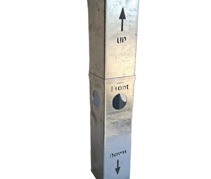 Alarm SystemExpert.nl Alarm SystemExpert.nl Over sliding Foundation Sleeve for Intercom Column 15x15cm