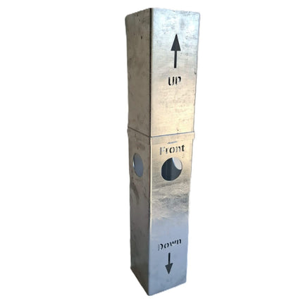 Alarm SystemExpert.nl Alarm SystemExpert.nl Over sliding Foundation Sleeve for Intercom Column 15x15cm