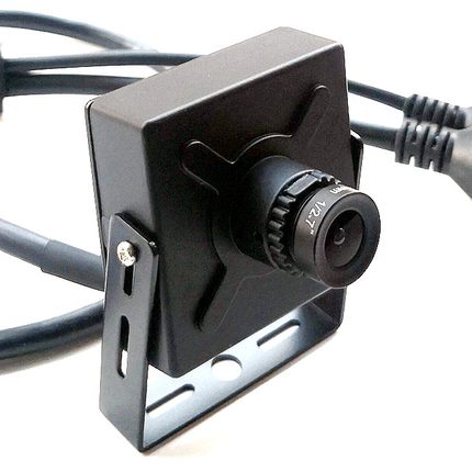 AlarmsysteemExpert.nl AlarmsysteemExpert.nl Pinhole IP camera 4Mp, 16mm telelens,  kijkhoek 22graden, PoE, Microfoon
