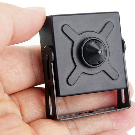Alarm SystemExpert.nl Alarm SystemExpert.nl Pinhole IP camera 4Mp, 75 degree viewing angle 3.7mm lens, PoE, Microphone