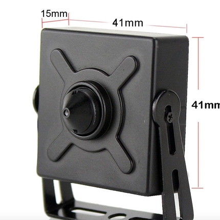 Alarm SystemExpert.nl Alarm SystemExpert.nl Pinhole IP camera 4Mp, 75 degree viewing angle 3.7mm lens, PoE, Microphone