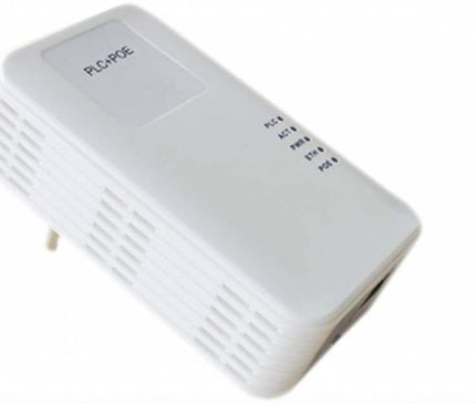 Alarm SystemExpert.co.uk Adaptateur libre Powerline 1200Mbps avec fonction PoE (triphasé)
