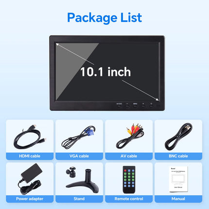 Alarm SystemExpert.nl Alarm SystemExpert.nl TFT 10" Full HD monitor incl. stand