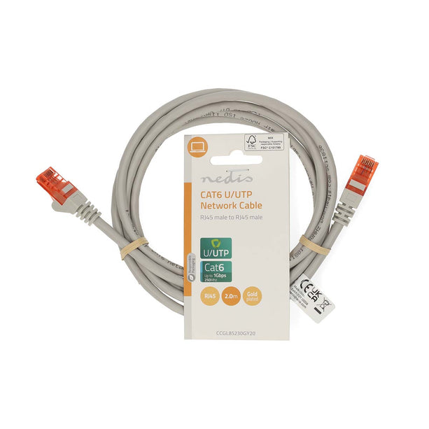 Alarme SystemExpert.co.uk Câble réseau UTP CAT6 2,0 m