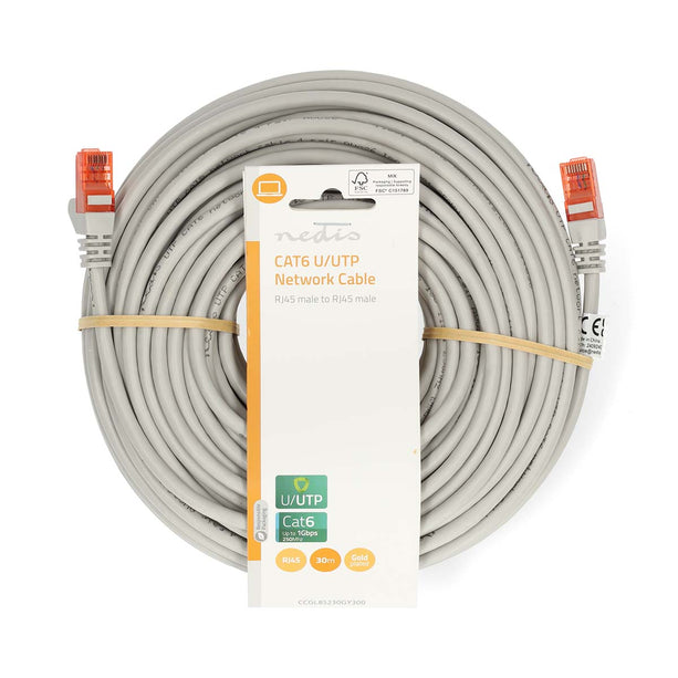 Alarme SystemExpert.co.uk Câble réseau UTP CAT6 30,0 m