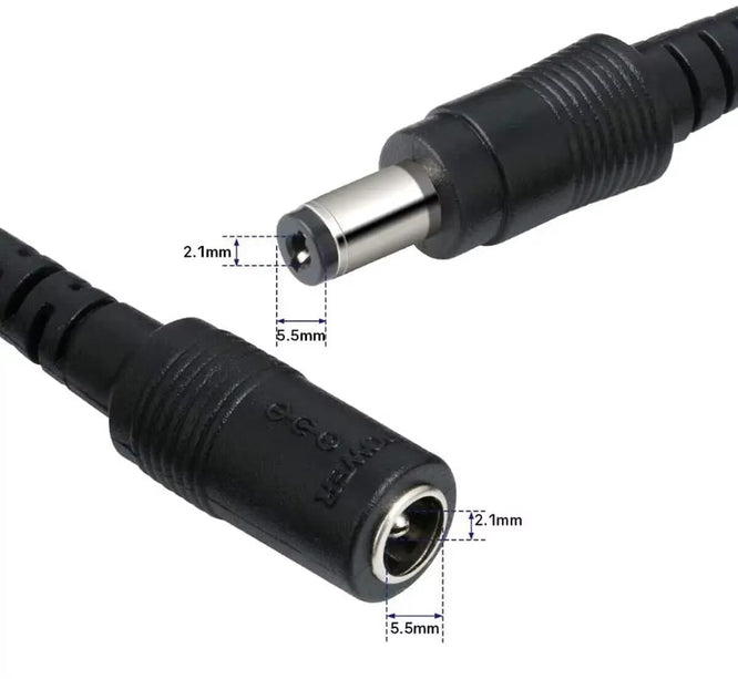 AlarmsysteemExpert.nl AlarmsysteemExpert.nl Verlengkabel voeding 12volt 5mtr