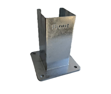 Alarm SystemExpert.nl Alarm SystemExpert.nl Flat Mounting Base for Intercom Column 15x15cm