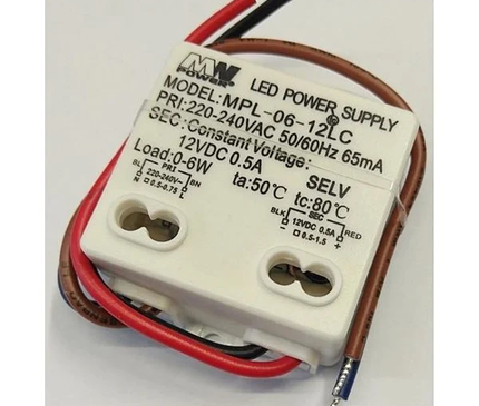 Alarm SystemExpert.co.uk Alimentation 12v 6w 0.5 Amps - IP20