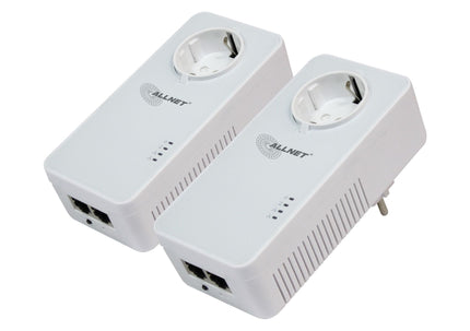 AlarmsysteemExpert.nl ALLNET Powerline adapter set 1200Mbit Bridge RJ45 SmartLink
