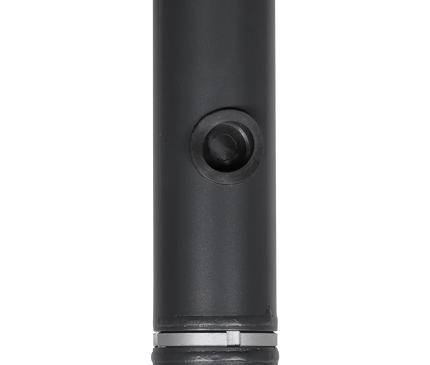 AlarmsysteemExpert.nl Camera Pole 4.5 m, Anthracite Gray, Galvanized Steel, Lightning Rod