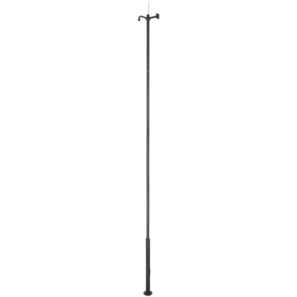AlarmsysteemExpert.nl Cameramast 6 meter antracietgrijs, Gegalvaniseerd staal, Bliksemafleider