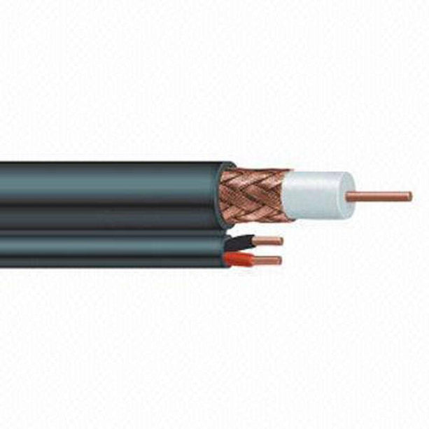 AlarmsysteemExpert.nl Coax RG59 combikabel met DC voedingskabel, 250 meter