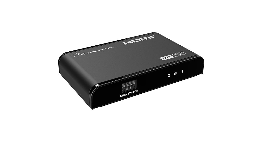 AlarmsysteemExpert.nl HDMI 2-poorts Splitter,  4K 60Hz UHD