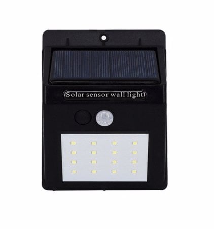AlarmsysteemExpert.nl Klein model LED schriklamp voor buiten met sensor (draadloos)