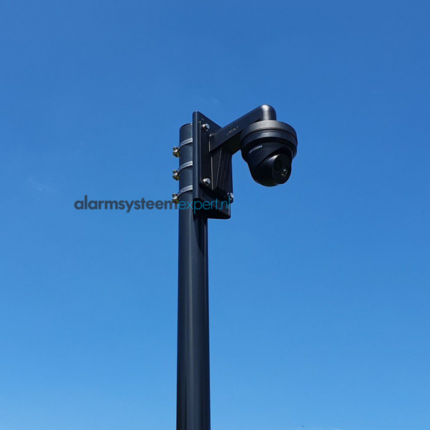 AlarmsysteemExpert.nl Ronde cameramast met kantelanker 2,50 meter