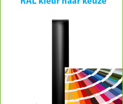 Alarm SystemExpert.co.uk Runder Kameramast mit Kippanker 4 Meter Ø 90mm