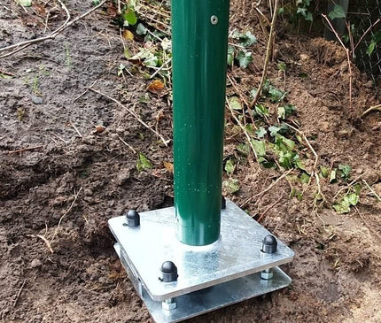 Alarm SystemExpert.co.uk Alarm SystemExpert.co.uk Verjüngter Kameramast mit Kippanker und Inspektionsluke, 5 Meter