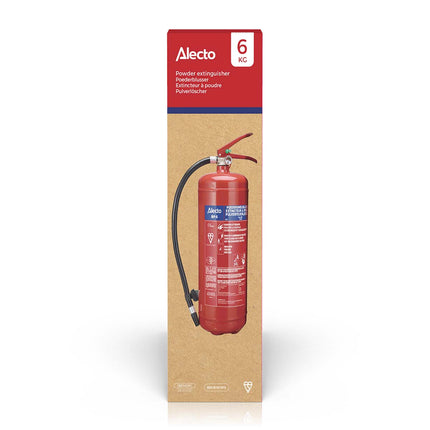 Alecto Pulverfeuerlöscher 6 kg BP-6