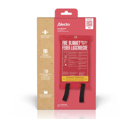 Couverture anti-feu Alecto SB11 100 x 100 cm