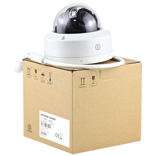 ASE D183-L, 8MP/4K, Smart Hybrid-Light Dome camera, PoE, Micro sd slot, microphone, Hikvision OEM