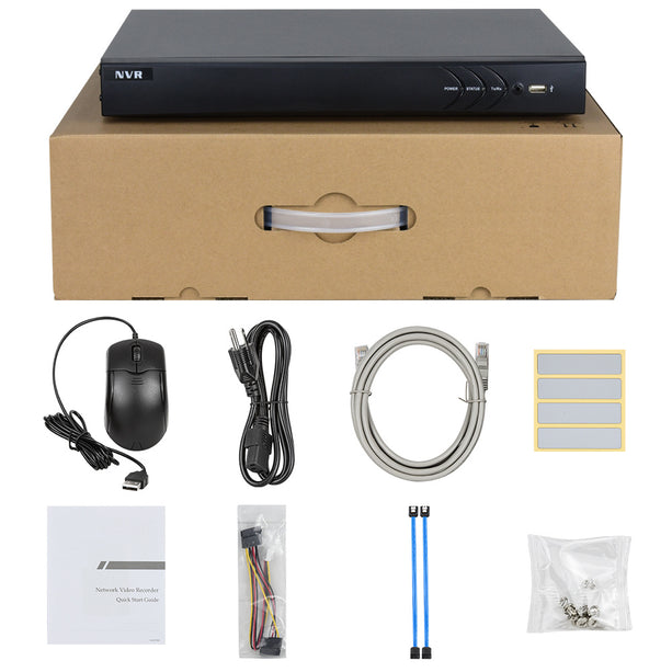 ASE NVR616, 16 Kanaals NVR, HDMI, PoE 16x, HIK-Oem