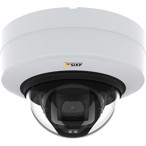 Axis P3247-LV  5 Megapixel Dome met 3-8mm varifocale motorzoom lens, PoE, IR leds