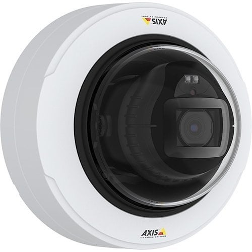 Axis P3247-LV  5 Megapixel Dome met 3-8mm varifocale motorzoom lens, PoE, IR leds