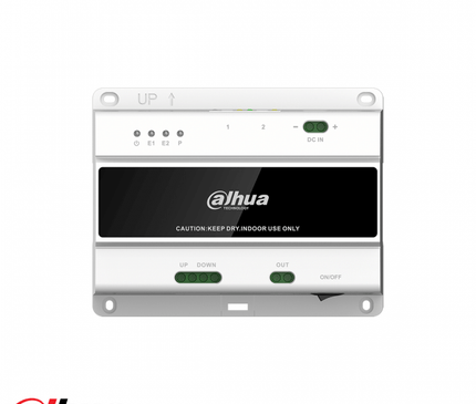 Dahua Dahua 2-wire Switch (20 indoor, 2 through stations) incl power supply