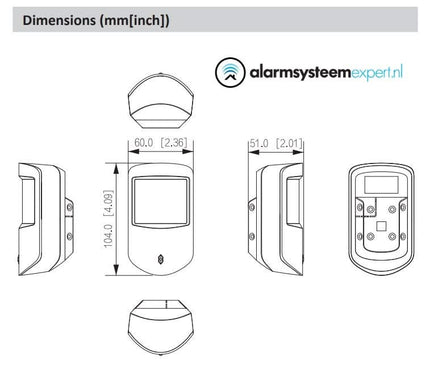 Dahua Dahua DHI-ARD2231-W2, Wireless PIR DUAL Detector