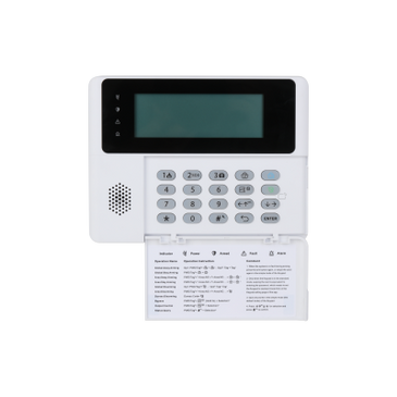 Dahua Dahua DHI-ARK30C-RW2, Wireless Keypad with Card Reader and LCD Screen