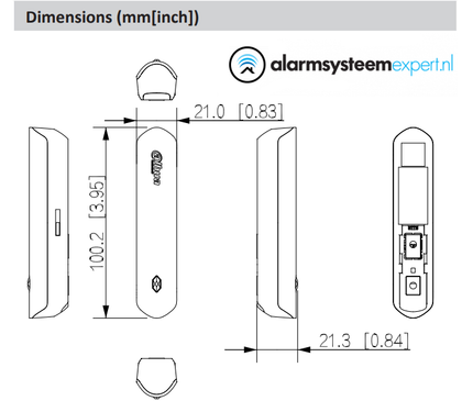 Dahua Dahua DHI-ARM310-W2(868) Module d'entrée sans fil