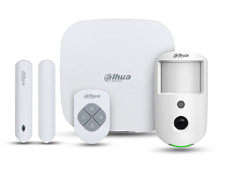 Dahua Dahua ART-ARC3800H-03-CAM-FW2(868) Draadloze Alarm Kit met Hub 2, WiFi/LAN en PIRcam