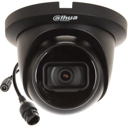 Dahua Dahua Black Kit 4x Turret 4 Mp + Recorder & Bekabeling