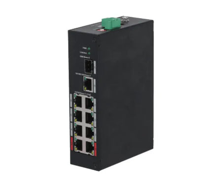 Dahua Dahua DH-PFS3110-8ET-96, 8 poorts PoE Switch, 1000mbs