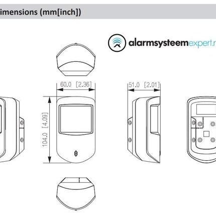 Dahua Dahua DHI-ARD2231-W2, Wireless PIR DUAL Detector