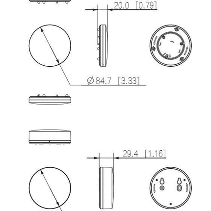 Dahua Dahua DHI-ARD912-W2(868) Drahtloser Wasserleckdetektor